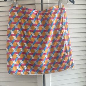 Jmclaughlin Skort gently worn, zippered pocket , Size Large